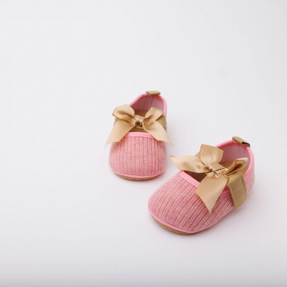 Baby Moo Kids-Girls Cotton Booties