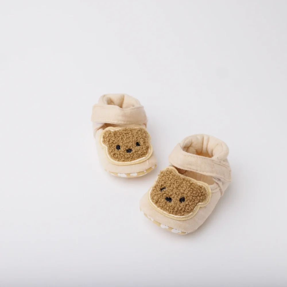 Bunny & Bear Face Baby Shoes