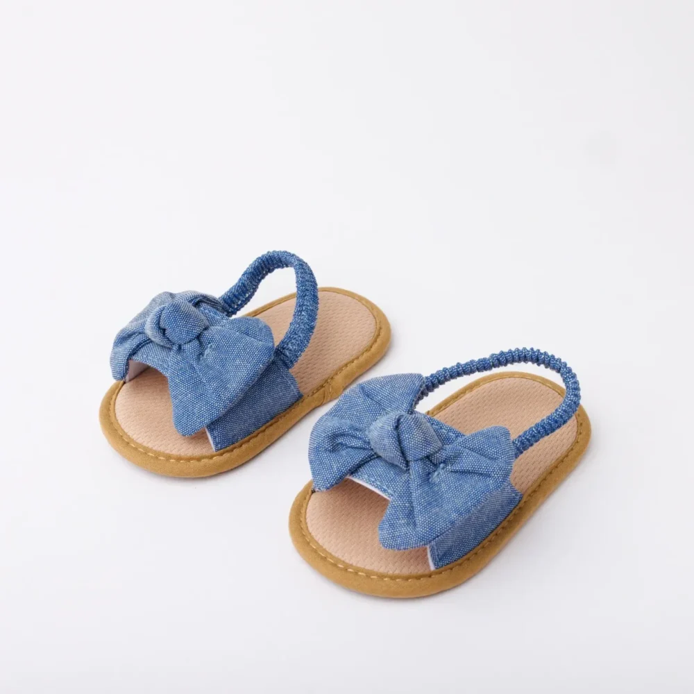 Baby Girl Bowknot Sandals, Baby Bowknot Dot Stripe Shoes