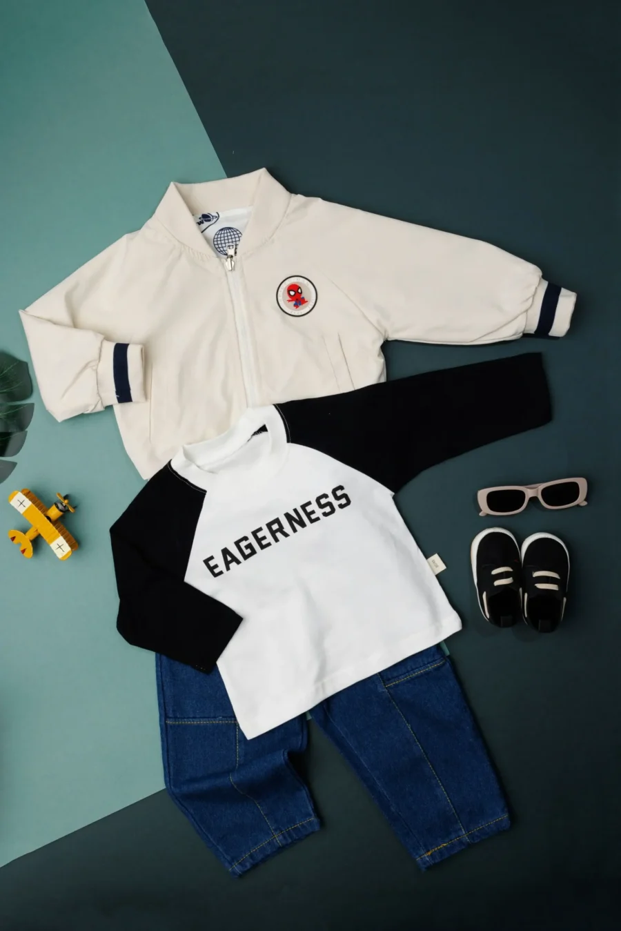 Reversible Jacket With Spiderman Logo ,Inside T-Shirt & Denim - Image 15