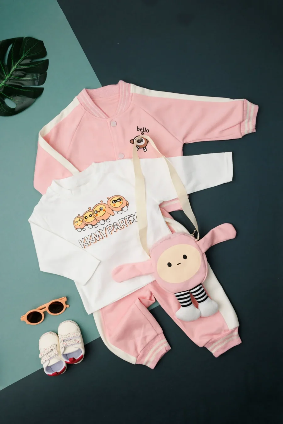 Jacket With cartoon purse inside t-shirt & Trousers - Image 12