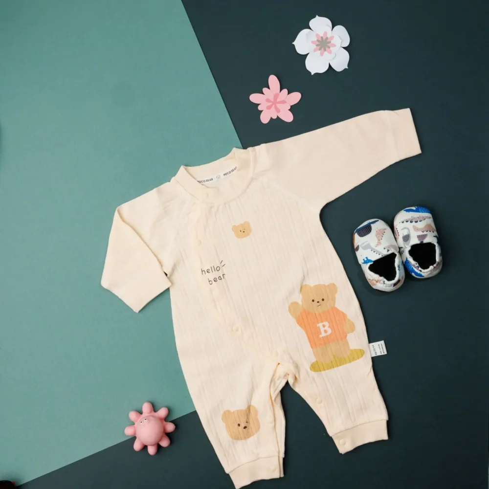 Cotton Printed Baby Romper