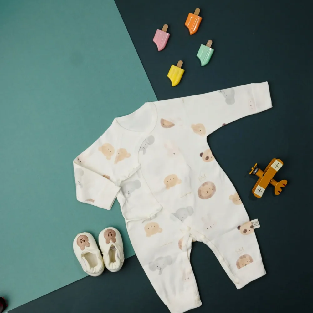 Animal Printed Baby Romper