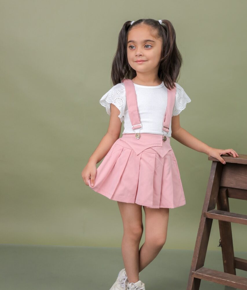 Flared Sleeves Top With Skirts